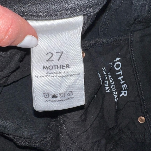 MOTHER✨ High waisted Rascal Knicker Fray - Picture 8 of 8